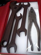 クルマ好き向けの工具チョコ♪ クルマ好き向けの工具チョコ♪