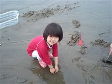 潮干狩り・・・バカ貝の巻 潮干狩り・・・バカ貝の巻