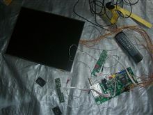 自作カーテレビ 自作カーテレビ