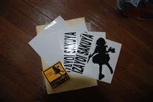 ステッカー到着! ステッカー到着!