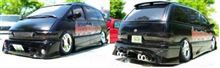 ブラックマフィア TCRエスティマ(後期型) ブラックマフィア TCRエスティマ(後期型)