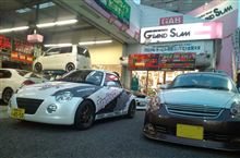 コペンのデモカーで出張…(^^) コペンのデモカーで出張…(^^)