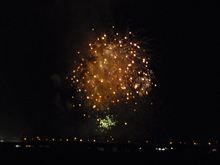 昨日は淀川花火大会 昨日は淀川花火大会