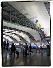 年末の空港 年末の空港