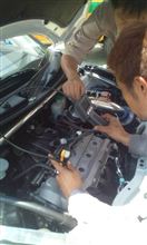 生脚~オイルクーラーまで…(^^) 生脚~オイルクーラーまで…(^^)
