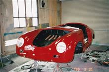 356 Speedster のレストア (アクリル塗装作業) 356 Speedster のレストア (アクリル塗装作業)