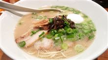 豚骨ラーメン替玉オフの巻。 豚骨ラーメン替玉オフの巻。