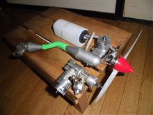 2号機用エンジンのテストベンチ 2号機用エンジンのテストベンチ