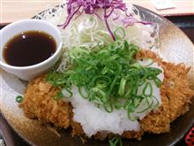 松乃家のおろし豚カツ食ったど~♪ 松乃家のおろし豚カツ食ったど~♪