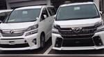 納車完了。20系と30系ヴェルファイア比較。 納車完了。20系と30系ヴェルファイア比較。