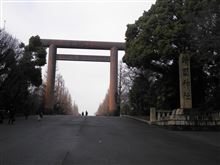 靖国神社の小さな梅園 靖国神社の小さな梅園