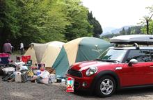 ◎MINIでキャンプ、in 道志の去年行ったとこ ◎MINIでキャンプ、in 道志の去年行ったとこ