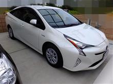 白プリ君Ⅱの納車 白プリ君Ⅱの納車