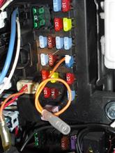 電源取出し用ヒューズの作成 電源取出し用ヒューズの作成