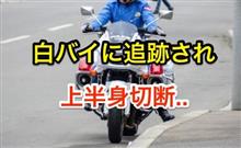 <電柱ワイヤ激突>バイク男性、上半身切断 <電柱ワイヤ激突>バイク男性、上半身切断