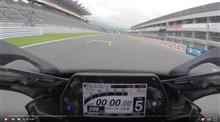 バイクで富士スピードウェイ・車載動画。 バイクで富士スピードウェイ・車載動画。