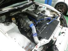 シルビアS15白さん タービン交換 シルビアS15白さん タービン交換