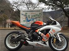 タイヤの皮剥きと初走り タイヤの皮剥きと初走り