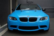 E92M3 フルラッピング ライトブルー E92M3 フルラッピング ライトブルー
