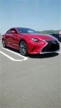 レクサスRC Fスポーツ 試乗☆ レクサスRC Fスポーツ 試乗☆