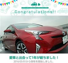 愛車と出会って1年! 愛車と出会って1年!