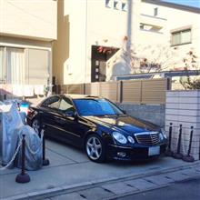 塗装完了!帰ってきたEクラス君。 塗装完了!帰ってきたEクラス君。