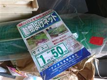 簡易柵を設置 簡易柵を設置