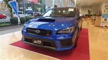 新型WRXSTI(VAB・D型)に試乗してきました。 新型WRXSTI(VAB・D型)に試乗してきました。