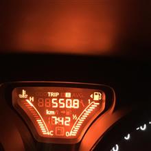 走りましたね、550km 。 走りましたね、550km 。