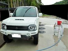 夏ガレージ開店 洗車からメンテなど (笑 夏ガレージ開店 洗車からメンテなど (笑
