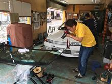 32GT-R(BNR32)Hamatite Hyper Sealant・クールベールガラス・スポット増し・オリジナルガラスモール・ボディ補強 32GT-R(BNR32)Hamatite Hyper Sealant・クールベールガラス・スポット増し・オリジナルガラスモール・ボディ補強