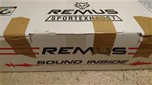 Remus HYPERCONE &PROXES Sportが届いた! Remus HYPERCONE &PROXES Sportが届いた!