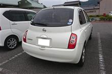 おかんのマーチのリフレッシュ車検 おかんのマーチのリフレッシュ車検