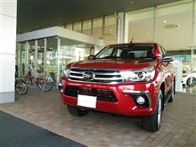 新型ハイラックスピックアップに試乗してきました。 新型ハイラックスピックアップに試乗してきました。