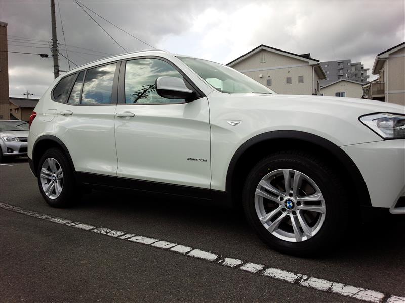 Bmw x3 tire rotation #2
