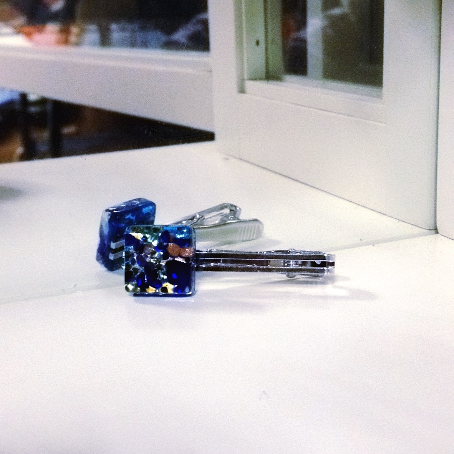 Swarovski(スワロフスキー)ヴェネツィアン・グラス ネクタイピン