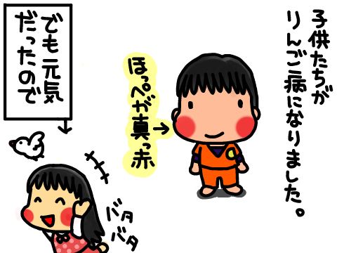「りんご病」は思った以上に大変な病気でした(大人のほうが辛いみたいです)