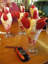カフェレスト・ペリカン駒ヶ根店 イチゴパフェも有名なお店