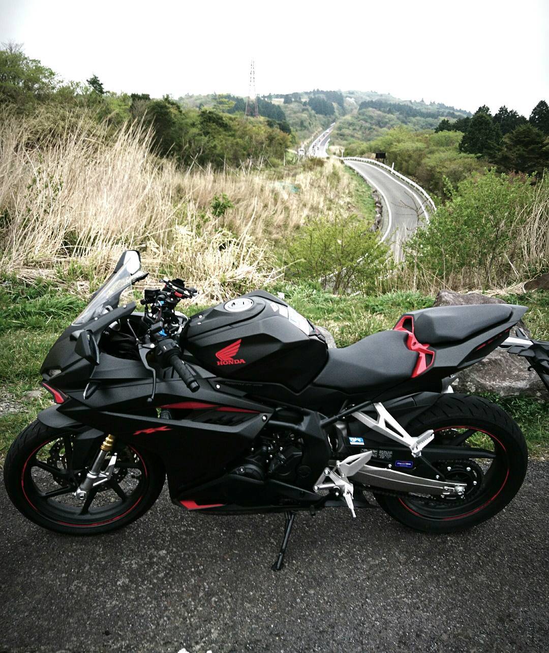 Cbr250rr Mc17 ダンロップgpr300 ダンロップ A 14 履き替え直後のインプレ Taira 250のブログ Taira 250のページ みんカラ