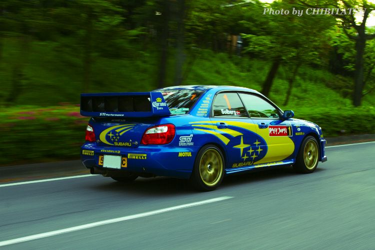 インプレッサwrxスバル 青龍ふくちゃん５５５の愛車