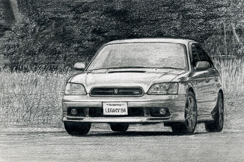 SUBARU レガシィB4 BE5 D型 RSK MT 車検約1年有り