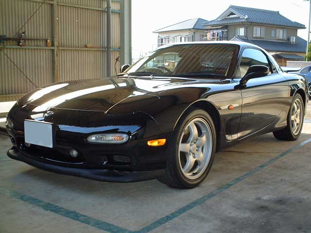 サイドマーカー/ウインカー，クリアレンズ化（マツダ RX-7・FD