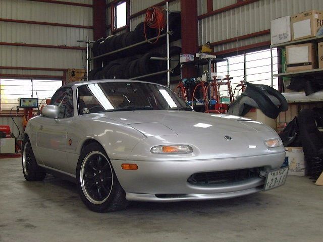 スマホでリトラパカパカ装置 ユーノス ロードスター NA ウィンク