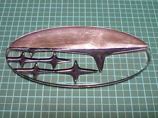 鏡面エンブレムの作り方 スバル レガシィb4 By 月夜鴉 Karura みんカラ