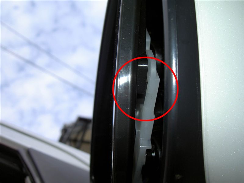 ワイド・ドアミラーに交換