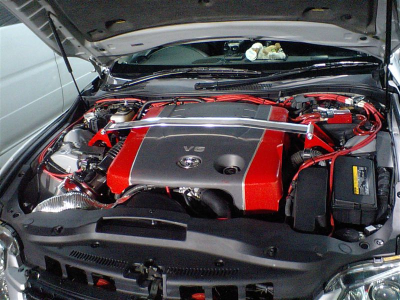 クスコ ストラットタワーバー取付(トヨタ マークX・120系)by *よし クスコ ストラットタワーバー取付(トヨタ マークX・120系)by *よし