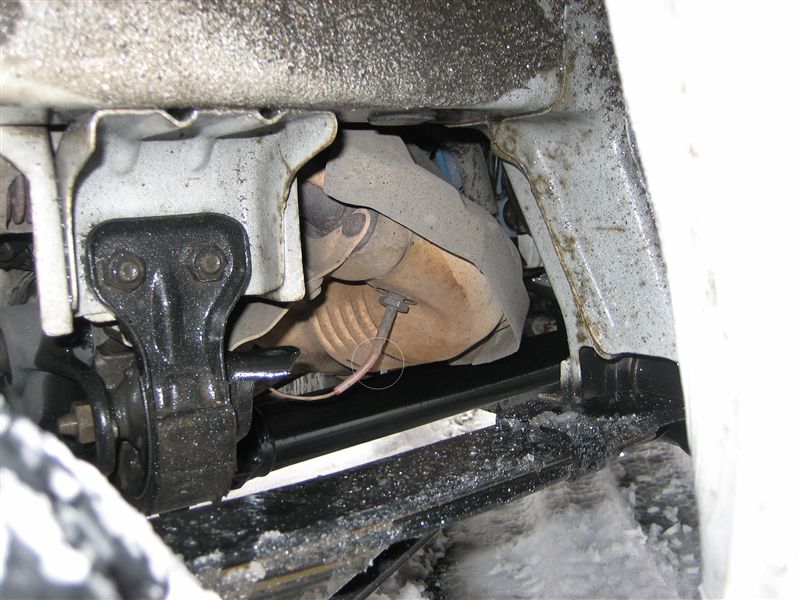 ホンダ アクティHA4 触媒 排気温センサー