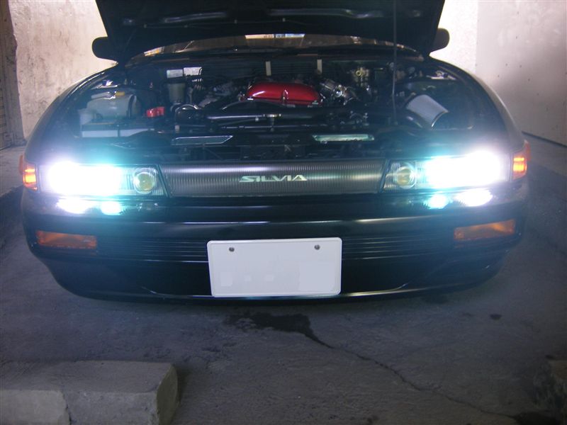 S14 シルビア 前期 極HIDキット 瞬間起動 H4 Hi/Lo切替 ヘッド