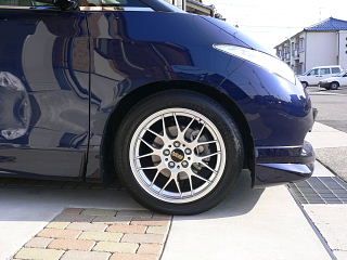 ホイール・タイヤの交換(トヨタ エスティマ・50系)by GON@NAGOYA ...