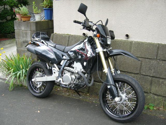 3000km ヘッドライトH4化（スズキ DR-Z400SM）by マー坊＠L880K